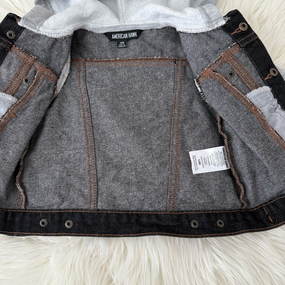 American Hawk Jean Jacket - Picture 3 of 4